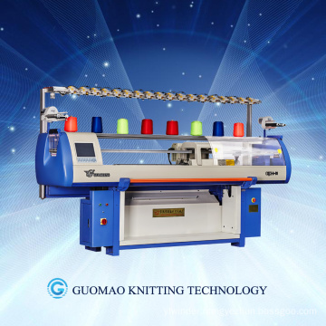 Computerized flat knitting machine for knitting women sweater for home use